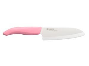 Kyocera Revolution Ceramic 5.5 Inch Santoku Knife Pink Kyocera Revolution Ceramic 5.5 Inch Santoku Knife Pink