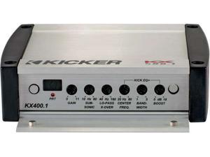 Kicker 40KX400.1+PKD4 Mono Amplifier w/ Amp Kit Kicker 40KX400.1+PKD4 Mono Amplifier w/ Amp Kit