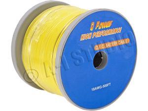 Q-Power 18AWG RC SPOOL YEL 500FT 18AWG Remote Cable Spool Q-Power 18AWG RC SPOOL YEL 500FT 18AWG Remote Cable Spool