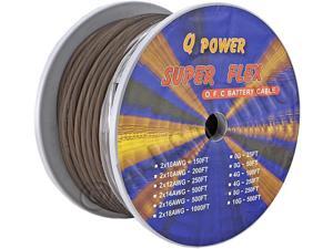 Q-Power 4G-100FT/BK 4GA Ground Cable Spool Q-Power 4G-100FT/BK 4GA Ground Cable Spool