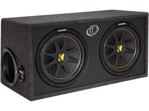Kicker DC122 (10DC122) 12" Dual Subwoofer Enclosure Kicker DC122 (10DC122) 12" Dual Subwoofer Enclosure