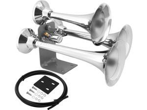Vixen Horns VXH3318 Triple Trumpet Train Air Horn Vixen Horns VXH3318 Triple Trumpet Train Air Horn