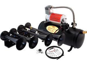 Vixen Horns VXO8530/4124B Full Train Air Horn System Kit Vixen Horns VXO8530/4124B Full Train Air Horn System Kit