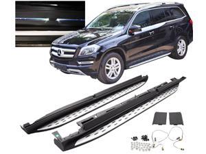2012-2014 Mercedes Benz GL350 GL450 GLX166 OE RUNNING BOARD SIDES STEPS BAR W/LED LIGHTS 2012-2014 Mercedes Benz GL350 GL450 GLX166 OE RUNNING BOARD SIDES STEPS BAR W/LED LIGHTS
