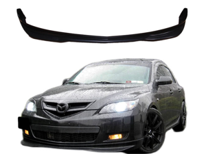 07-09 Mazda 3 Ms 5dr Hatch Poly Urethane Front Bumper Lip Spoiler 07-09 Mazda 3 Ms 5dr Hatch Poly Urethane Front Bumper Lip Spoiler