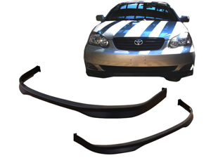05-06 Toyota Corolla Jdm Polyurethane Front Bumper Lip Spoiler Bodykit 05-06 Toyota Corolla Jdm Polyurethane Front Bumper Lip Spoiler Bodykit