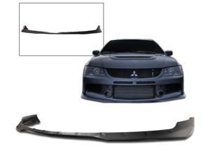 06-07 Mitsubishi Evo 9 Polyurethane Front Bumper Lip 06-07 Mitsubishi Evo 9 Polyurethane Front Bumper Lip