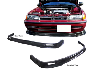 90-93 Honda Accord Type-S Real Carbon Fiber Front Bumper Lip Spoiler 90-93 Honda Accord Type-S Real Carbon Fiber Front Bumper Lip Spoiler