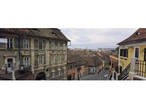 Buildings in a city, Town Center, Big Square, Sibiu, Transylvania, Romania Poster Print by Panoramic Images (27 x 9) Buildings in a city, Town Center, Big Square, Sibiu, Transylvania, Romania Poster Print by Panoramic Images (27 x 9)