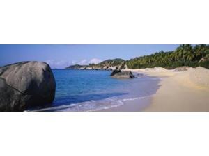 Boulders On The Beach, The Baths, Virgin Gorda, British Virgin Islands Poster Print by Panoramic Images (27 x 9) Boulders On The Beach, The Baths, Virgin Gorda, British Virgin Islands Poster Print by Panoramic Images (27 x 9)