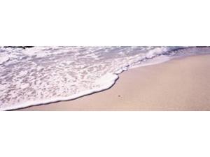 High angle view of surf on the beach, The Baths, Virgin Gorda, British Virgin Islands Print by Panoramic Images High angle view of surf on the beach, The Baths, Virgin Gorda, British Virgin Islands Print by Panoramic Images