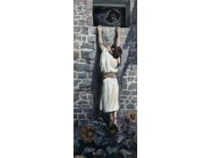 David Makes his Escape, James Tissot (1836-1902 French), Jewish Museum, New York Poster Print (18 x 24) David Makes his Escape, James Tissot (1836-1902 French), Jewish Museum, New York Poster Print (18 x 24)