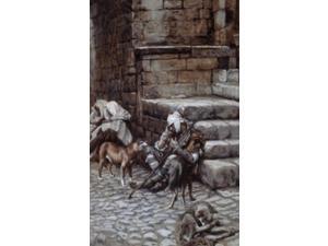 Lazarus at the Rich Man's Door, James Tissot (1836-1902 French) Poster Print (18 x 24) Lazarus at the Rich Man's Door, James Tissot (1836-1902 French) Poster Print (18 x 24)