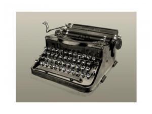 Vintage Typewriter, Remington Rand Poster Print by Clifford Faust (8 X 11) Vintage Typewriter, Remington Rand Poster Print by Clifford Faust (8 X 11)