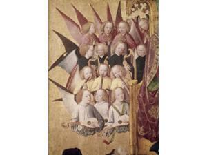 The Coronation of the Virgin (Detail): Choir of Angels, Late 15th C., Master of Life of the Virgin (active 1463-1480 The Coronation of the Virgin (Detail): Choir of Angels, Late 15th C., Master of Life of the Virgin (active 1463-1480