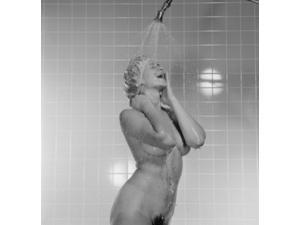 USA, Young naked woman taking shower Poster Print (24 x 36) USA, Young naked woman taking shower Poster Print (24 x 36)