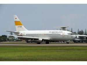 A Boeing 737-200 of the Indonesian Air Force Poster Print (34 x 22) A Boeing 737-200 of the Indonesian Air Force Poster Print (34 x 22)