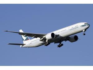 Boeing 777-200 of Cathay Pacific Airways Poster Print (34 x 23) Boeing 777-200 of Cathay Pacific Airways Poster Print (34 x 23)