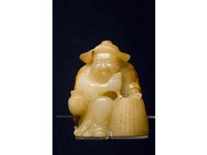 China, Shanghai, Shanghai Museum. Carved jade fisherman. Print by Cindy Miller Hopkins (11 x 16) China, Shanghai, Shanghai Museum. Carved jade fisherman. Print by Cindy Miller Hopkins (11 x 16)