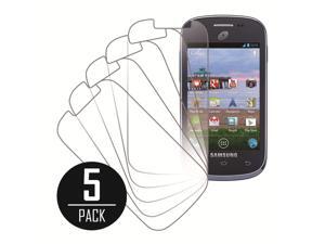 Clear Screen Protector Cover, Samsung Galaxy Centura, 5-Pack Clear Screen Protector Cover, Samsung Galaxy Centura, 5-Pack