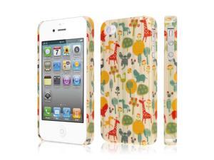 iPhone 4S Case, EMPIRE Signature Series One Piece Slim-Fit Case for Apple iPhone 4 / 4S - Zoo Animals iPhone 4S Case, EMPIRE Signature Series One Piece Slim-Fit Case for Apple iPhone 4 / 4S - Zoo Animals