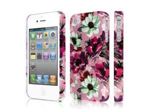 iPhone 4S Case, EMPIRE Signature Series One Piece Slim-Fit Case for Apple iPhone 4 / 4S - Vintage Pink Flower iPhone 4S Case, EMPIRE Signature Series One Piece Slim-Fit Case for Apple iPhone 4 / 4S - Vintage Pink Flower