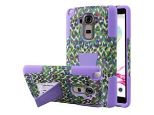 Impact X Kickstand Case, G Stylo, Puple Rainbow Leopard Impact X Kickstand Case, G Stylo, Puple Rainbow Leopard