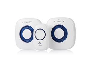 Etekcity Wireless Doorbell Kit: Plug-in & Battery Operated Receiver (1000ft, 52 Chimes) Etekcity Wireless Doorbell Kit: Plug-in & Battery Operated Receiver (1000ft, 52 Chimes)