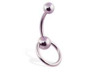 Stainless steel door knocker belly ring Stainless steel door knocker belly ring