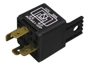 12 Volt 30 Amp Mini Relay Automotive Relay w/ 4 Prongs 12 Volt 30 Amp Mini Relay Automotive Relay w/ 4 Prongs