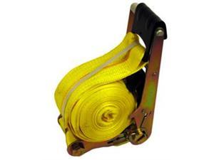 4" Ratchet Strap w Black Flat Hook 27' Freightliner NEW 4" Ratchet Strap w Black Flat Hook 27' Freightliner NEW