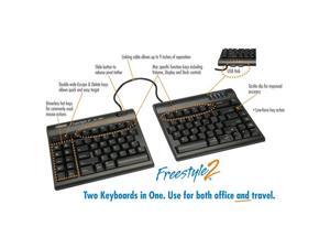 Kinesis Freestyle2 Ergonomic Keyboard with 9" Separation for Mac by DSI Kinesis Freestyle2 Ergonomic Keyboard with 9" Separation for Mac by DSI