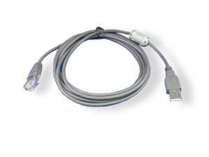 Replacement 6 Feet RJ45 to USB Cable Replacement 6 Feet RJ45 to USB Cable