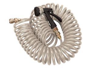 Orbit 27679 Coil Hose with Pistol, 25', Tan Orbit 27679 Coil Hose with Pistol, 25', Tan