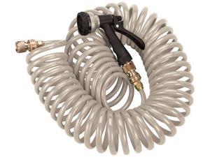 Orbit 27683 Coil Hose with Pistol, 50', Tan Orbit 27683 Coil Hose with Pistol, 50', Tan