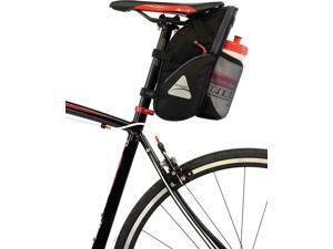 Axiom GranFondo H20 Seat Bag: Black/Gray Axiom GranFondo H20 Seat Bag: Black/Gray