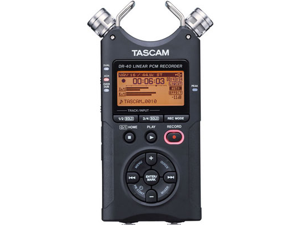 DR-40 Digital Audio Recorder DR-40 Digital Audio Recorder