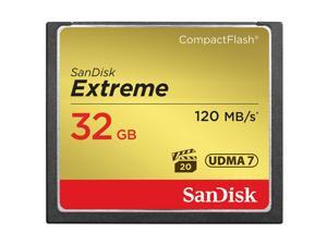 SanDisk 32GB Extreme Compact Flash Card (120MB/s) SanDisk 32GB Extreme Compact Flash Card (120MB/s)