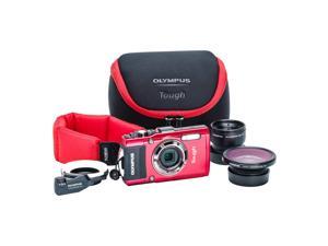 Olympus Stylus TOUGH TG-4 Digital Camera Ultimate Adventure Kit (Red) Olympus Stylus TOUGH TG-4 Digital Camera Ultimate Adventure Kit (Red)