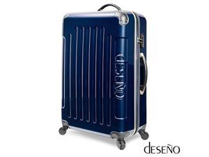 Deseno Legend 7010 Series Luggage with Carbon Veins – Marine Blue – 24” Deseno Legend 7010 Series Luggage with Carbon Veins – Marine Blue – 24”