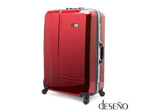 Deseno Skywalker 6001 Series Luggage with Aluminum Frame – Red – 24” Deseno Skywalker 6001 Series Luggage with Aluminum Frame – Red – 24”