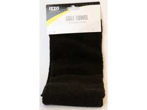 IZZO Golf Pro Towel - Black IZZO Golf Pro Towel - Black