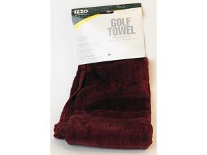 IZZO Golf Pro Towel - Burgundy IZZO Golf Pro Towel - Burgundy
