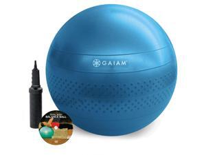Gaiam Total Body 75 cm Balance Ball Kit - Blue Gaiam Total Body 75 cm Balance Ball Kit - Blue