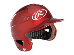 Rawlings Coolflo High Impact Batting Helmet - Metallic Scarlet Rawlings Coolflo High Impact Batting Helmet - Metallic Scarlet