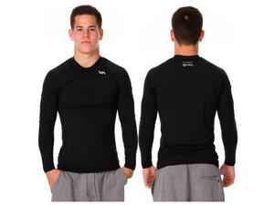 RVCA VA Sport Virus Long Sleeve Compression Top - 2XL - Black RVCA VA Sport Virus Long Sleeve Compression Top - 2XL - Black