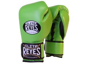 Cleto Reyes Fit Cuff Boxing Training Gloves - Small - Citrus Green Cleto Reyes Fit Cuff Boxing Training Gloves - Small - Citrus Green
