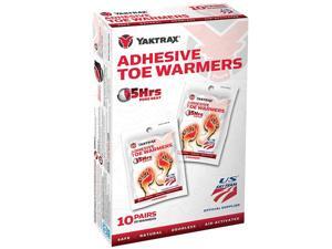 Yaktrax Air Activated 5 Hour Adhesive Toe Warmers - 10 Pairs Yaktrax Air Activated 5 Hour Adhesive Toe Warmers - 10 Pairs