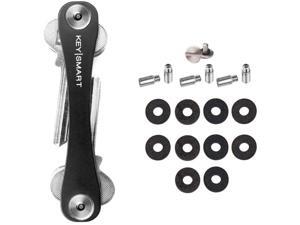 Keysmart 2.0 Premium Extended Key Holder w/ Expansion Pack (2-22 Keys) - Black Keysmart 2.0 Premium Extended Key Holder w/ Expansion Pack (2-22 Keys) - Black