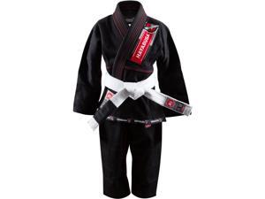 Hayabusa Yuushi Youth Jiu-Jitsu Gi - Y1 - Black Hayabusa Yuushi Youth Jiu-Jitsu Gi - Y1 - Black